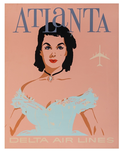  HARDY, John (American, 1923–2004). Atlanta / Delta Air Line...