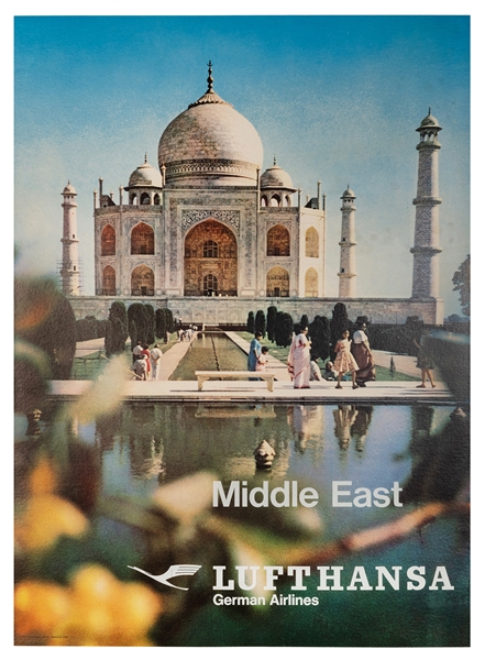  [INDIA] Lufthansa / Middle East. Koln: Rheindorff, ca. 1960...