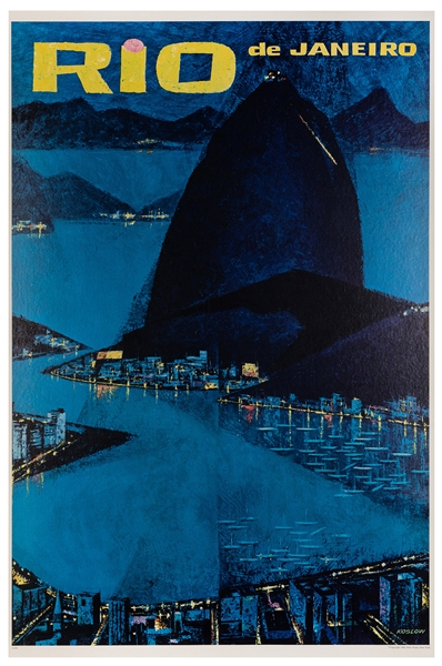  KOSLOW, Howard (American, 1924-2019). Rio de Janeiro. 1963....