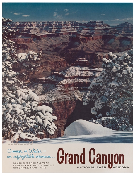  MUENCH, Josef (1904-1998). Grand Canyon National Park. Circ...