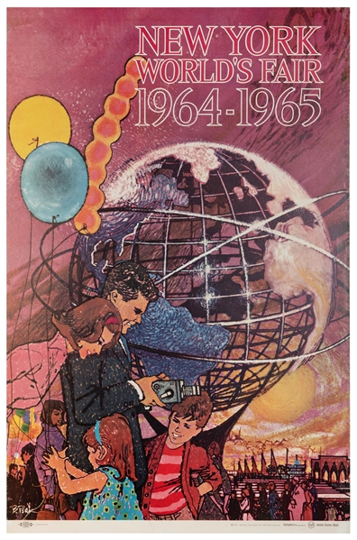  PEAK, Bob. New York World’s Fair / 1964-65. Offset lithogra...