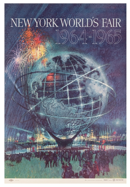  PEAK, Bob. New York World’s Fair / 1964-1965. Offset lithog...