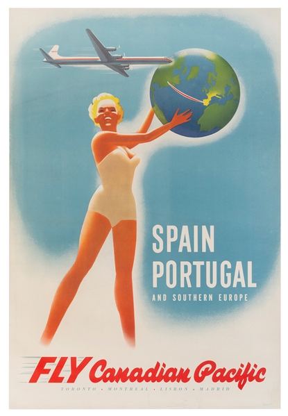  Fly Canadian Pacific / Spain Portugal and Southern Europe. ...
