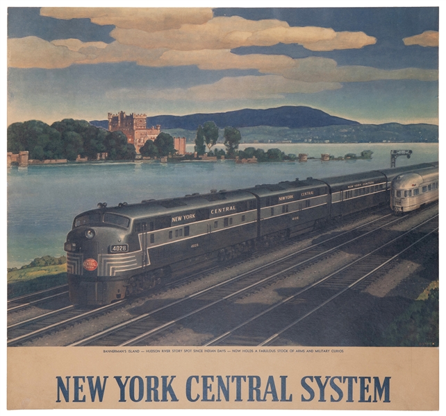  RAGAN, Leslie (1897-1972). New York Central System. Circa 1...