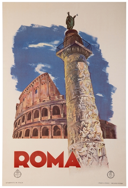  Roma. Circa 1950s/60s. Milan-Rome: Pizzi & Pizio. Tourism p...