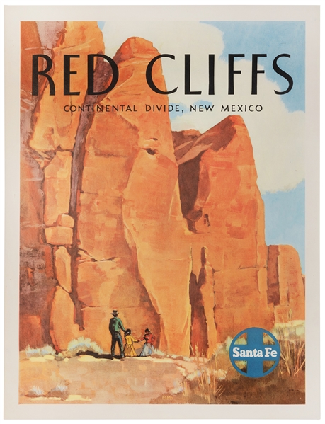  ELMS, William Frederick (1900-1956). Santa Fe [Railroad] / ...