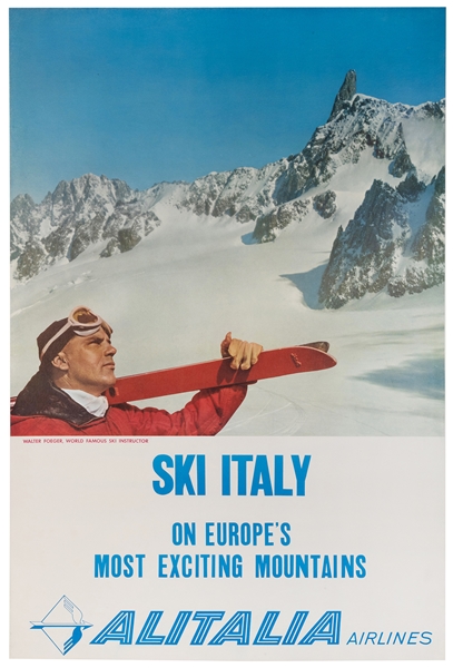  Alitalia / Ski Italy on Europe’s Most Exciting Mountains. 1...