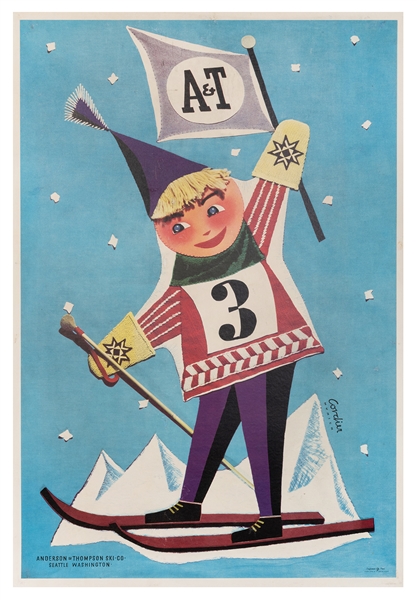  CORDIER, Eugen Maria. Anderson & Thompson Ski Co. / Seattle...