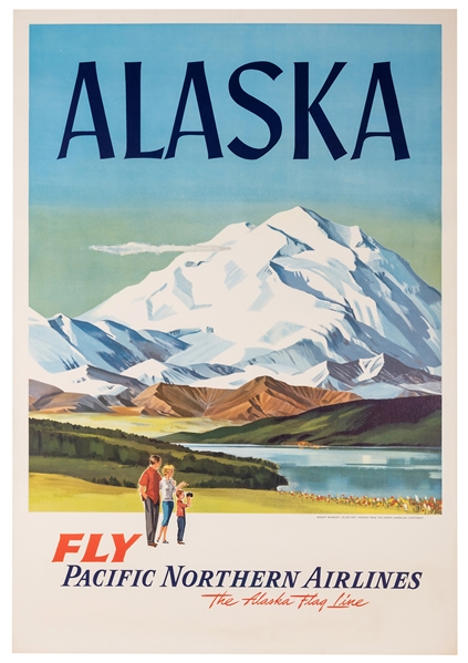  Alaska / Fly Pacific Northern Airlines. Circa 1960s. Airlin...