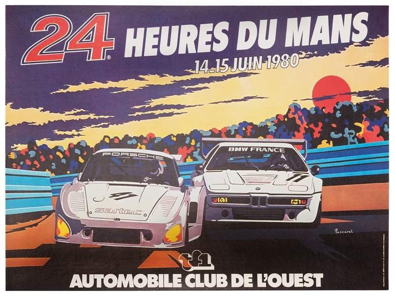  PASCAREL. 24 Heures du Mans. 1980. Wissous: Lalande-Courbet...