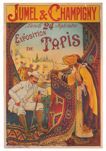  OGE, Eugene (1861-1936). Exposition de Tapis / Jumel & Cham...