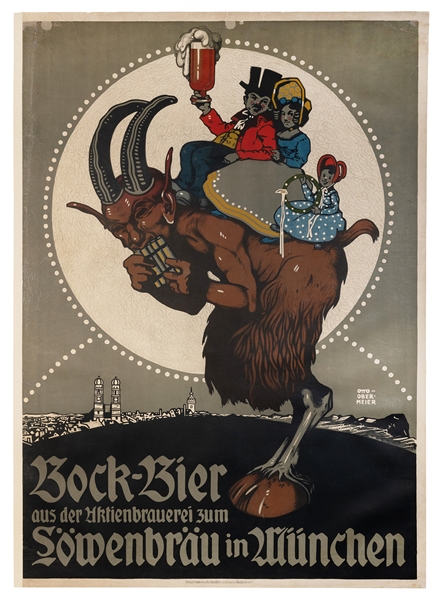  OBERMEIER, Otto (1883-1958). Bock-Bier / aus der aktienbrau...