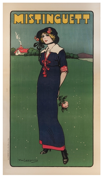  LOSQUES, Daniel de (1880-1915). Mistinguett. 1911. Paris: H...