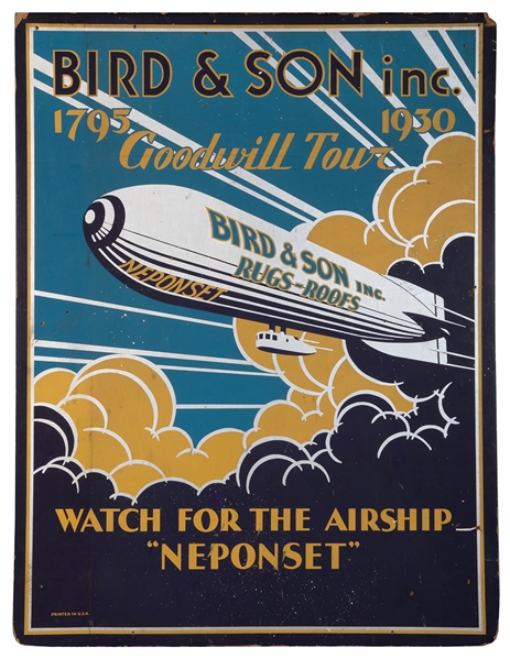  Bird & Son Inc. Goodwill Tour / Watch for the Airship “Nepo...