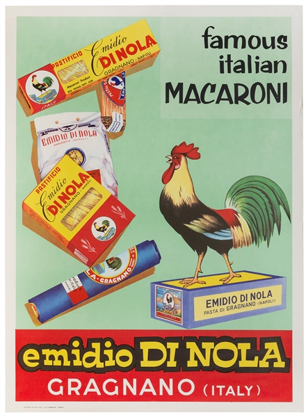  Famous Italian Macaroni / Emidio Di Nola / Gragnano (Italy)...