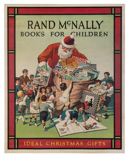  [CHRISTMAS]. Rand McNally Books for Children. Circa 1930s. ...