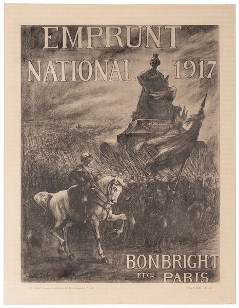 Emprunt National 1917 / Bonbright et Co. Paris. Paris: Ph. ...