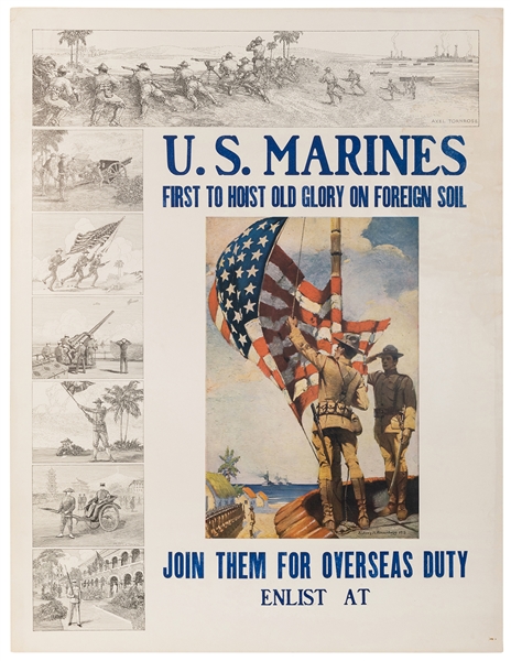  RIESENBERG, Sidney. – TORNROSE, Axel. U.S. Marines / First ...