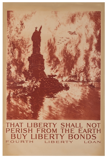  PENNELL, Joseph (1857-1926). That Liberty Shall Not Perish ...