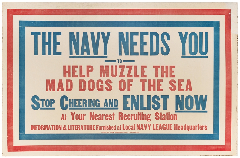  The Navy Needs You to Help Muzzle the Mad Dogs of the Sea /...
