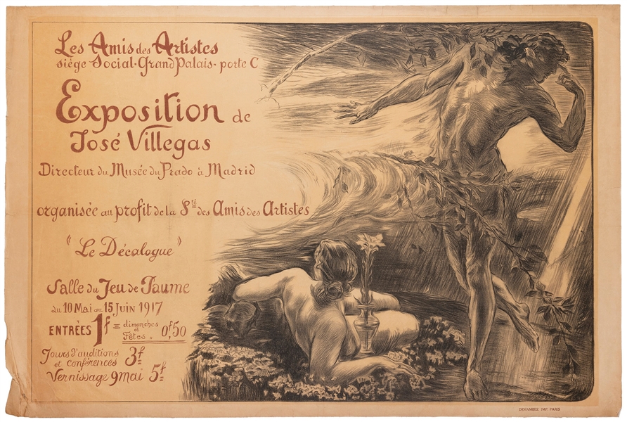  VILLEGAS, Jose (1844-1921). Exposition de Jose Villegas / D...
