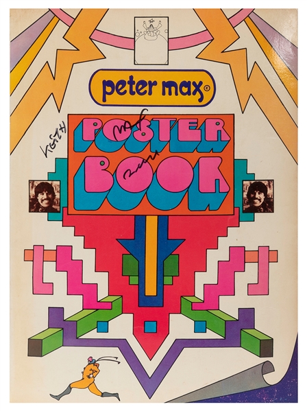  MAX, Peter (b. 1937). Peter Max Poster Book. New York: Crow...