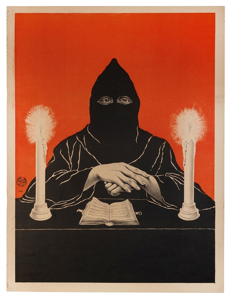  Adolf Friedlander conjuring / magician stock poster. Hambur...