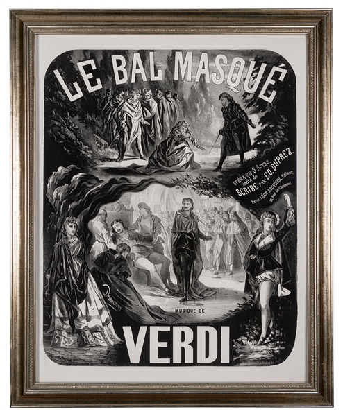  DAMERON. Le Bal Masque / Verdi. Paris: Bertauts, R. Rodier,...