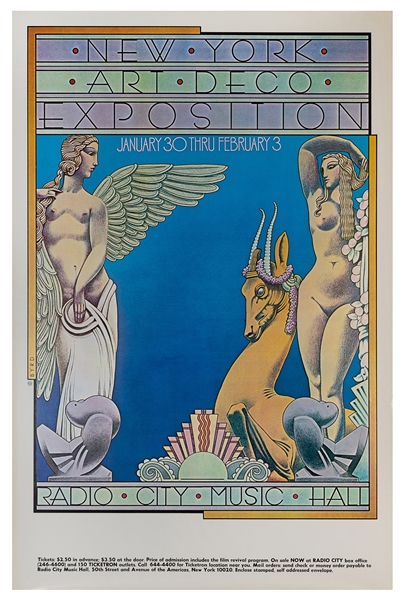  BYRD, David Edward (b. 1941). New York Art Deco Exposition ...