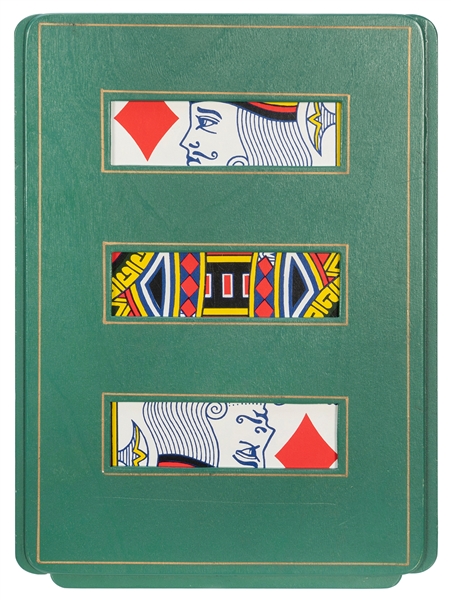  Jumbo Slat Card Frame. Holland: Eddy Taytelbaum, ca. 1970s....