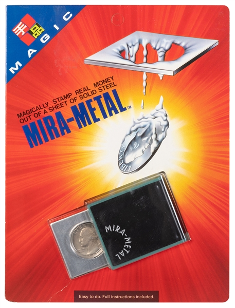  Mira-Metal. Tokyo: Tenyo, 1990. T-148 A coin is magically s...