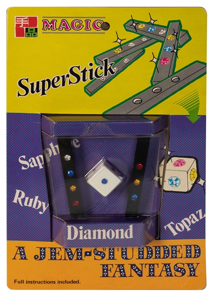  Super Stick. Tokyo: Tenyo, 1979. T-97 Three white gems chan...