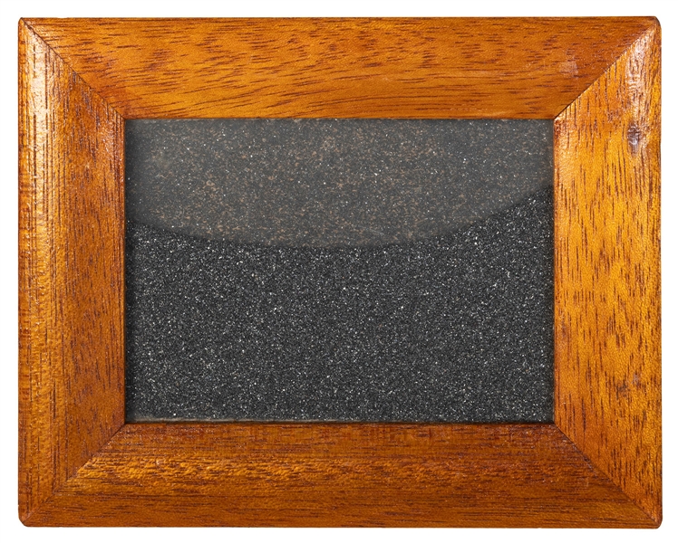  Wooden Card Frame (Sand Frame). Tokyo: Tenyo, 1970s. A wooden version of...