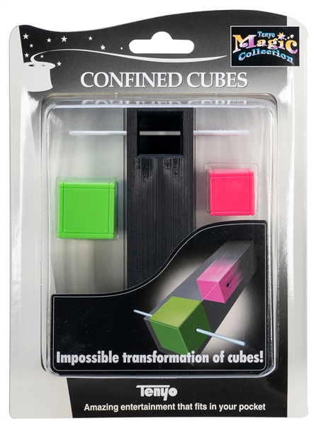  Confined Cubes. Tokyo: Tenyo, 2002. T-205 A green cube is p...