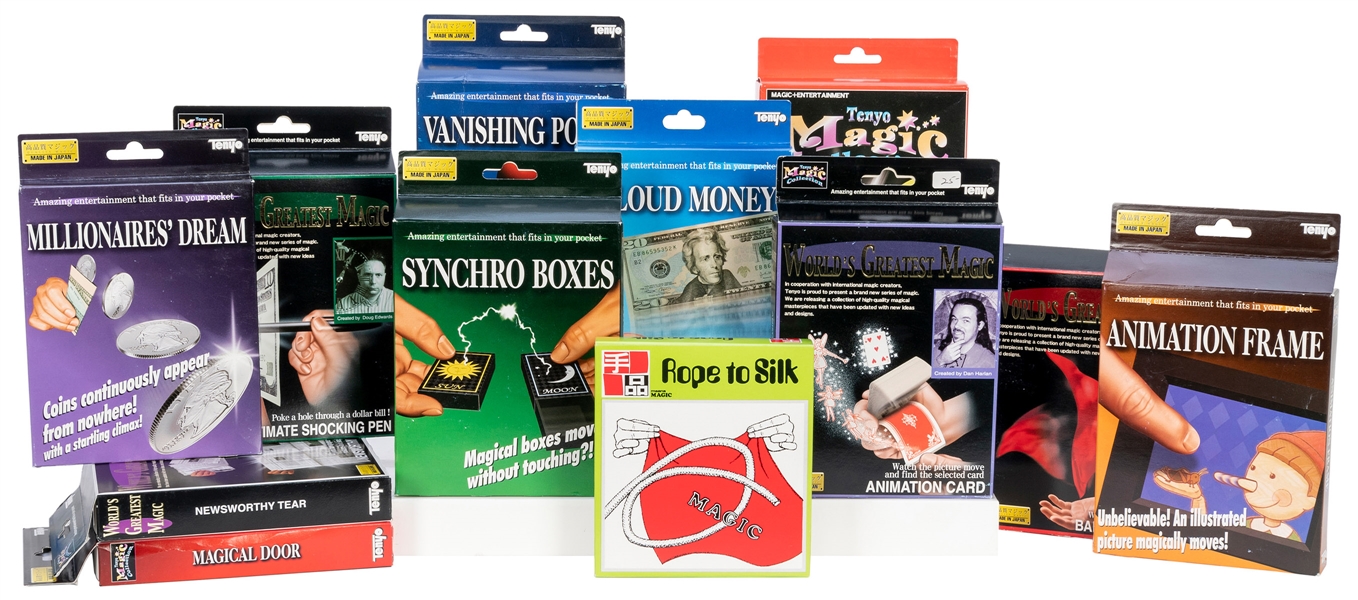  Collection of English Boxed Tenyo Items. A grouping of thir...