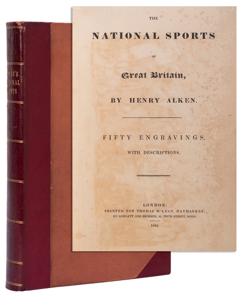 ALKEN, Henry (1785–1851). The National Sports of Great Brit...