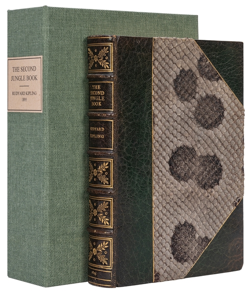  [BINDING]. KIPLING, Rudyard (1865–1936). The Second Jungle ...