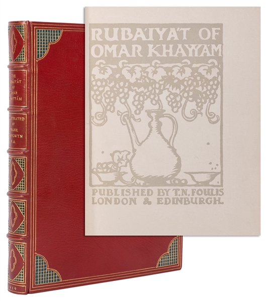  [BINDING]. Rubaiyat of Omar Khayyam. London and Edinburgh: ...