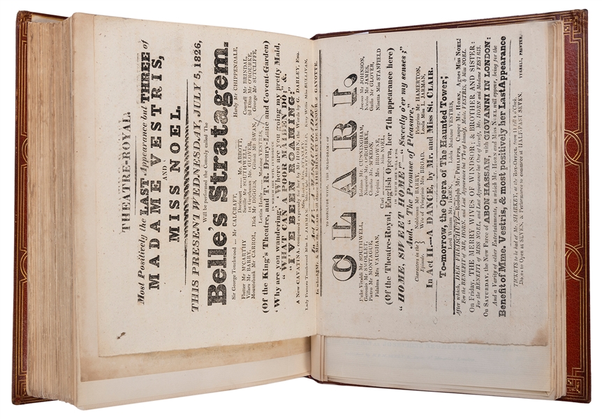  [BINDING]. [VESTRIS, Lucia Elizabeth (1797–1856)]. Memoirs ...