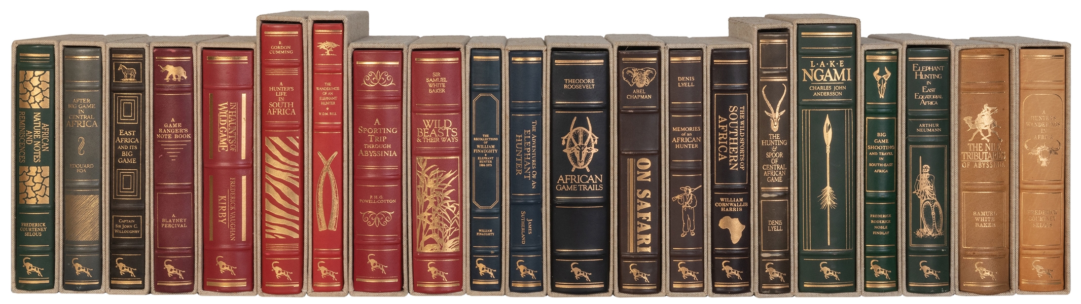  [BINDINGS]. –– [HUNTING]. The African Collection. Camden, S...