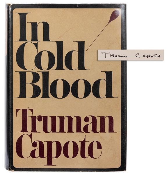  CAPOTE, Truman (1924-1984). In Cold Blood. New York: Random...