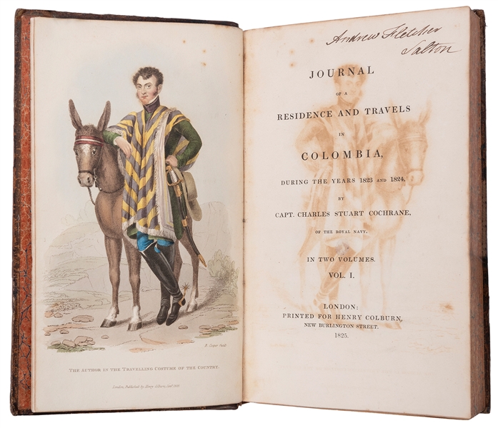  COCHRANE, Charles Stuart, Capt. (b. 1796). Journal of a Res...