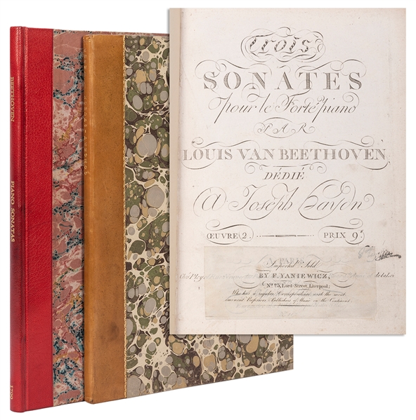  [MUSIC]. Pair of 18th century sheet music titles. Including...
