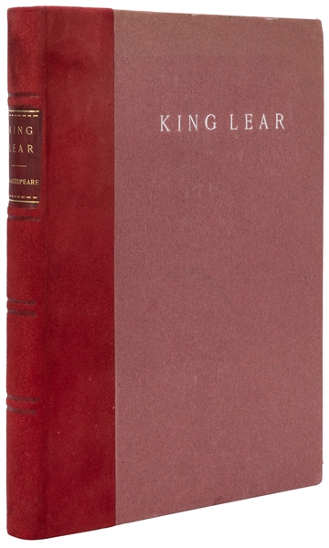  SHAKESPEARE, William. The Tragedy of King Lear. East Aurora...