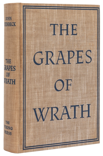  STEINBECK, John (1902–1968). The Grapes of Wrath. New York:...