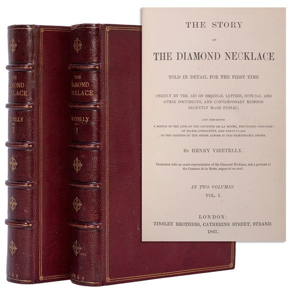  VIZETELLY, Henry (1820–1894). The Story of the Diamond Neck...