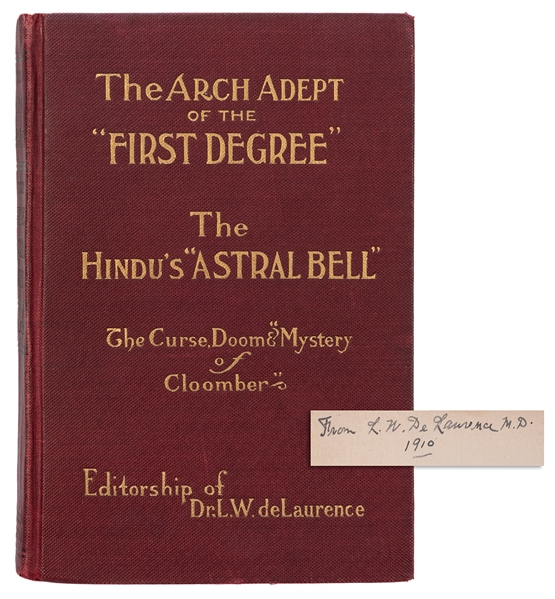  [DOYLE, Arthur Conan (1859–1930)]. The “Arch Adept” of the ...