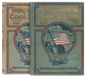  [ARCTIC]. [COOK, Frederick A. (1865–1940)] –– [PEARY, Rober...