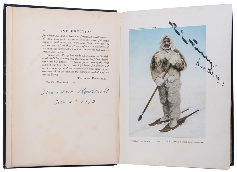 [ARCTIC]. PEARY, Robert E. (1856–1920). The North Pole. Int...