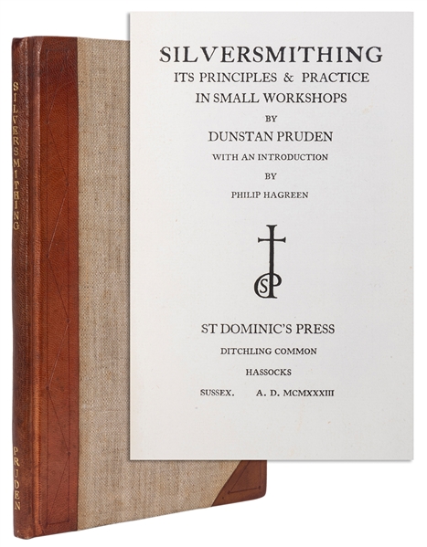  [ST. DOMINIC’S PRESS]. PRUDEN, Dustan. Silversmithing: Its ...